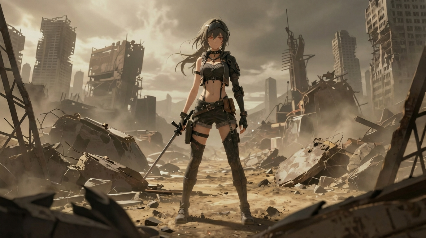 Anime Character and Scene Builder workflow preview
